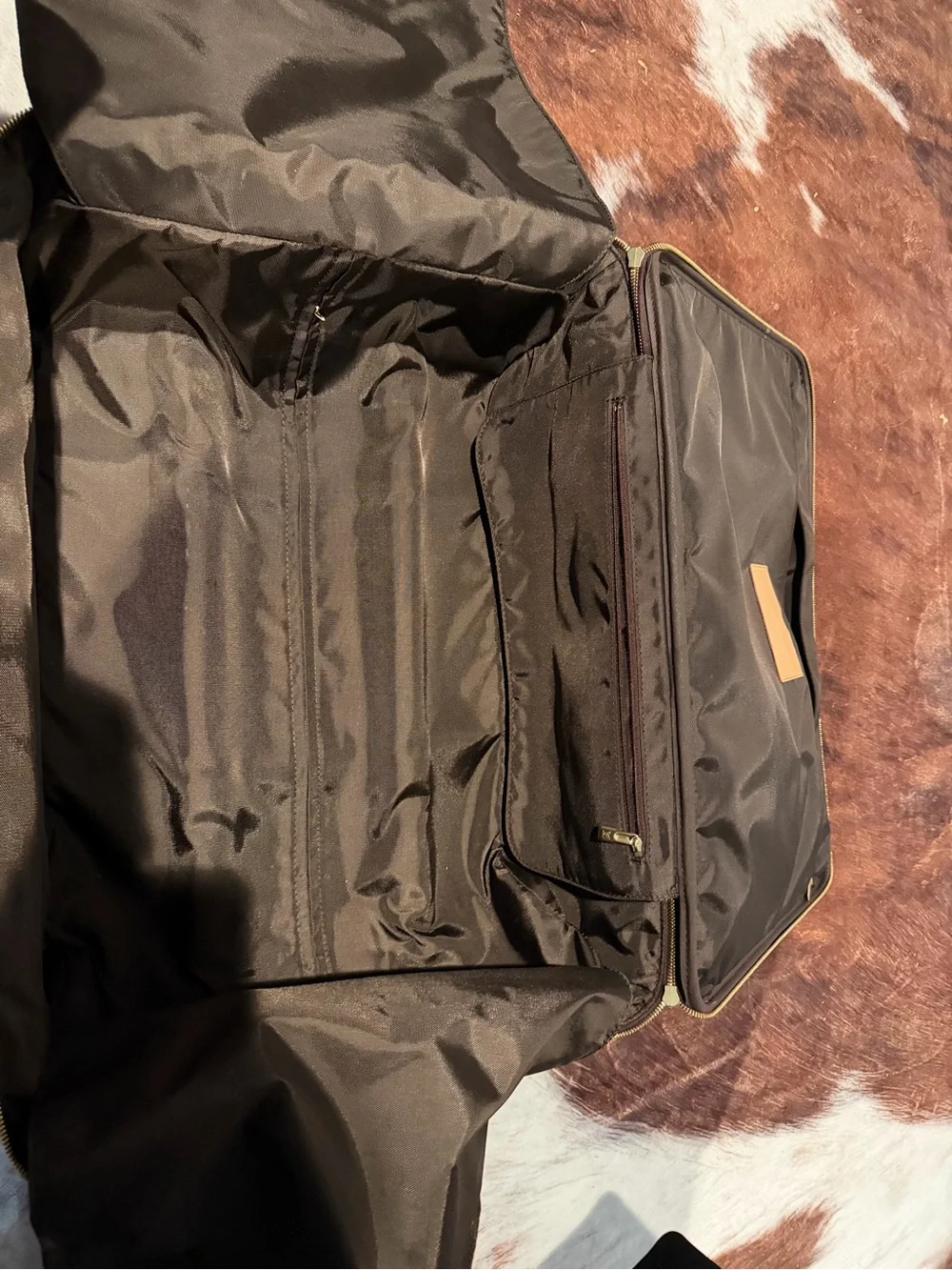 AUTHENTIC DISCONTINUED Louis Vuitton Brown Monogram Carry-On Pegase 55